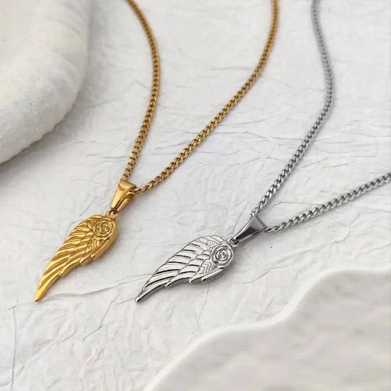 Angel Wing Out Pendant