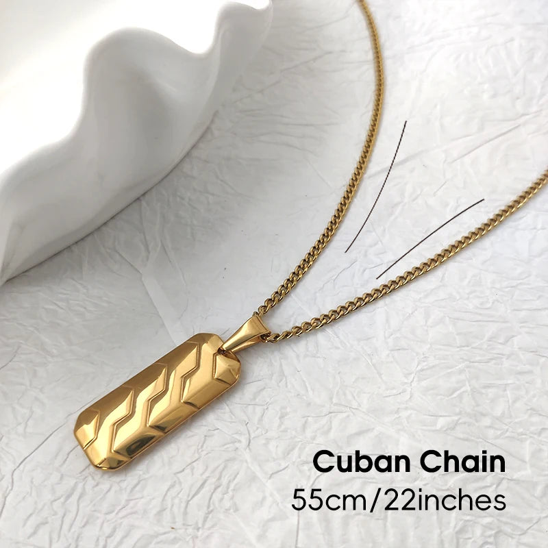 Classic Tire Pattern Pendant