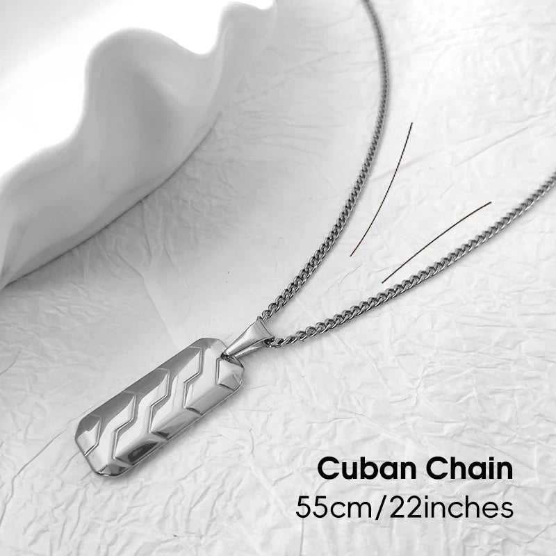 Classic Tire Pattern Pendant