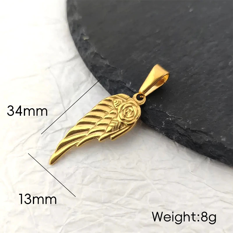 Angel Wing Out Pendant