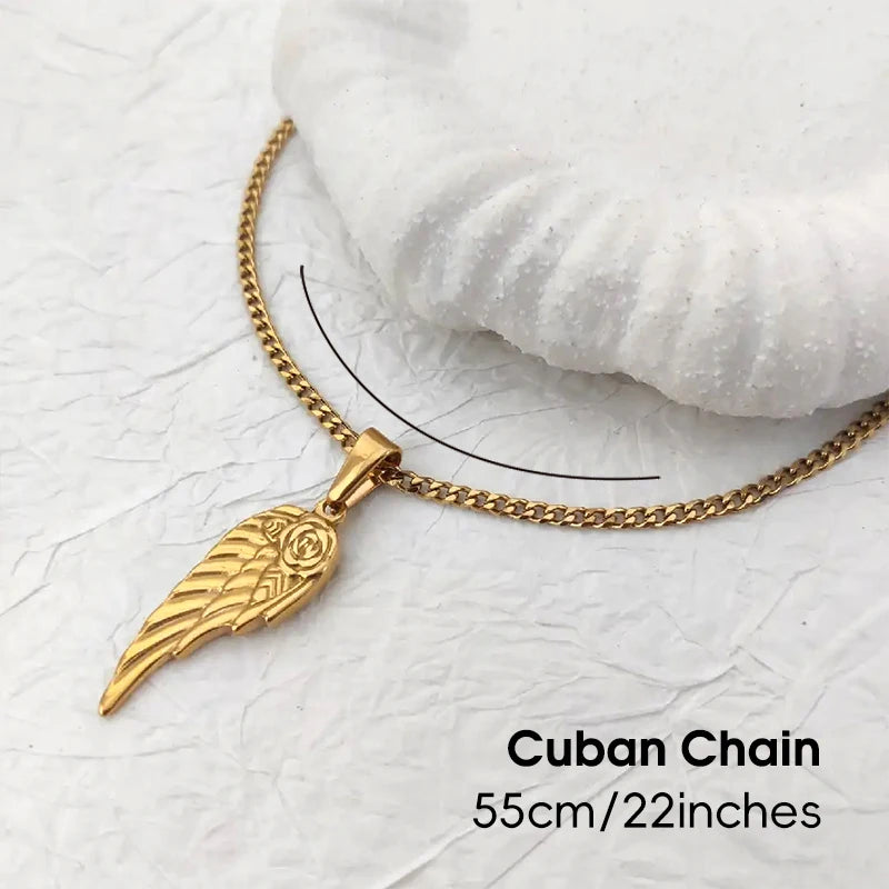Angel Wing Out Pendant