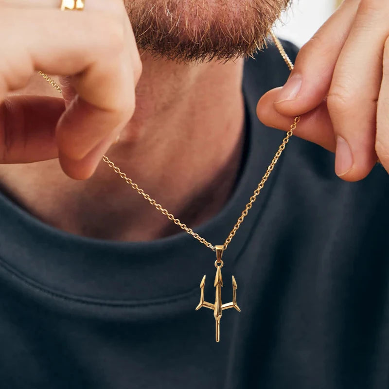 Poseidon Trident Pendant