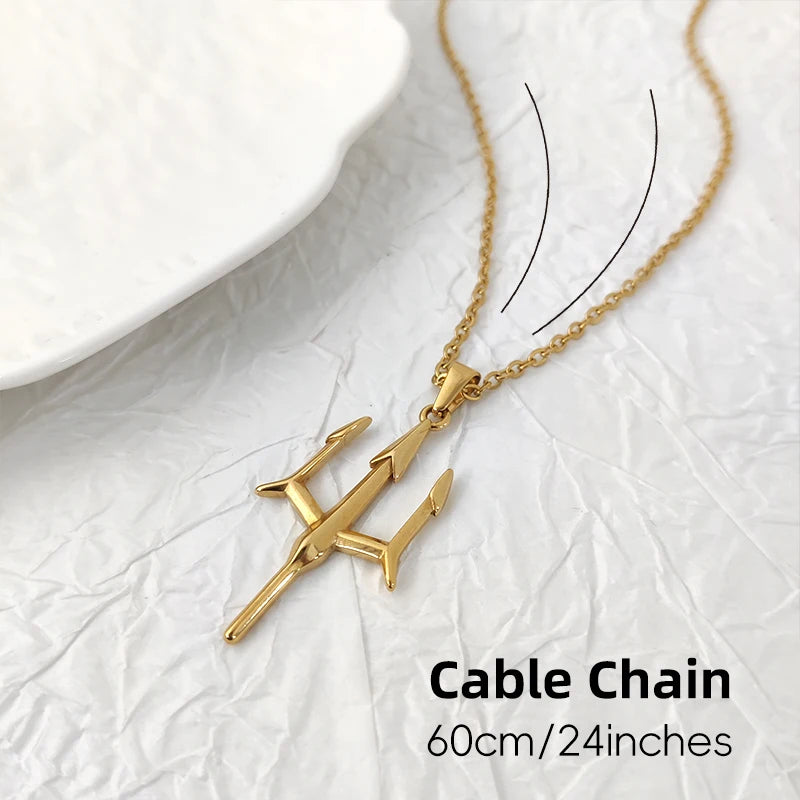 Poseidon Trident Pendant