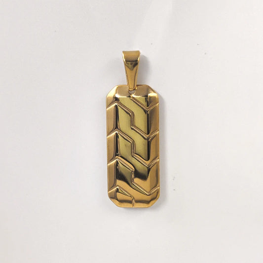 Classic Tire Pattern Pendant