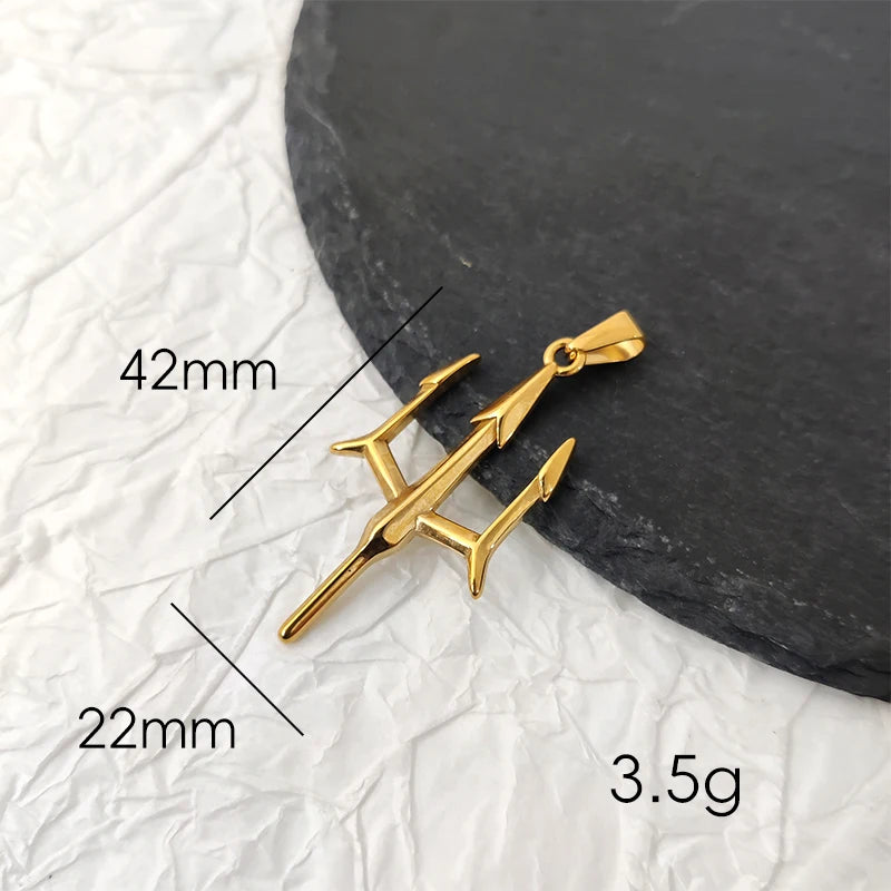 Poseidon Trident Pendant