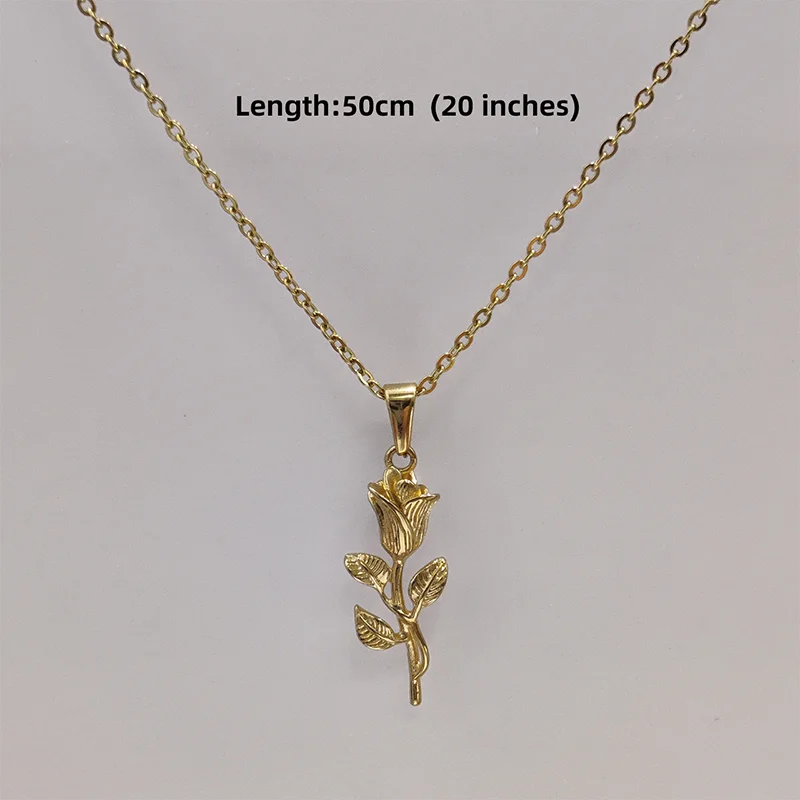 Rose Flower Pendant
