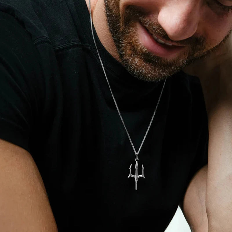 Poseidon Trident Pendant